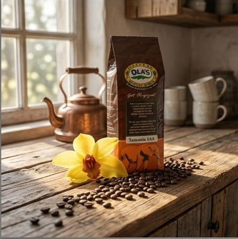 Ola’s Exotic Herbal Hair Skin Nail Coffee - Non Decaf