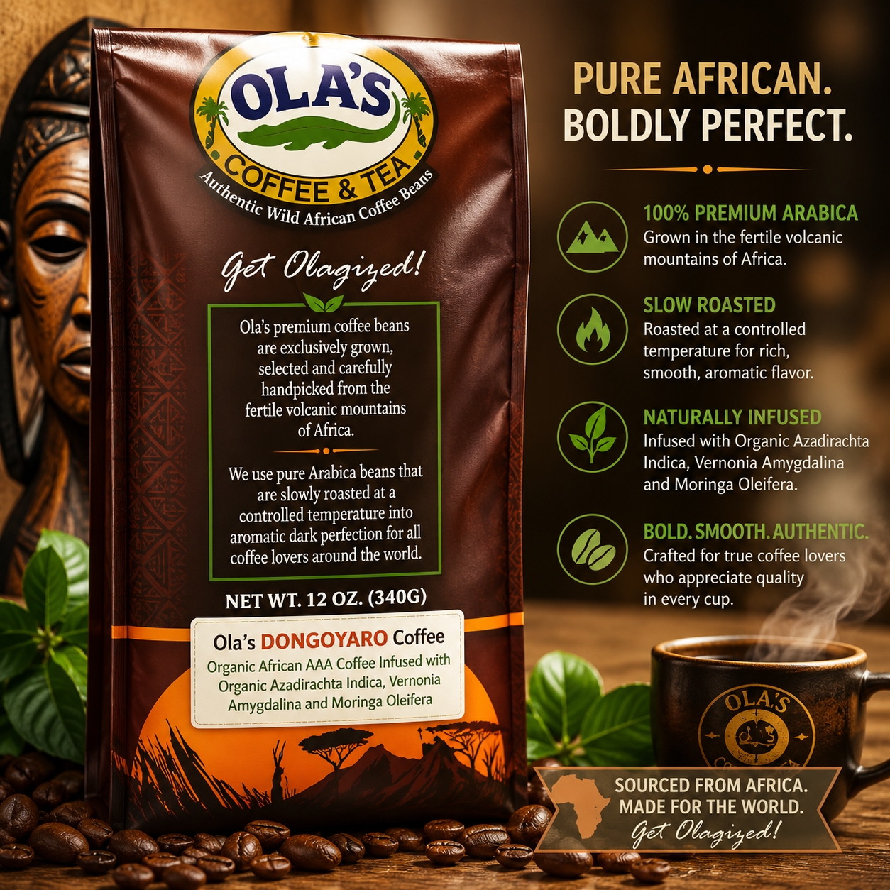 Ola’s CORONA Coffee