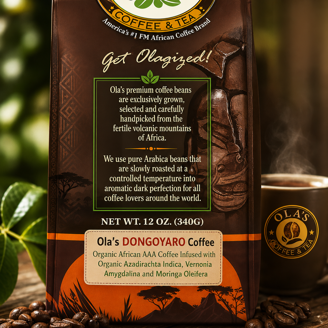 Ola’s Dongoyaro Coffee Caffeinated